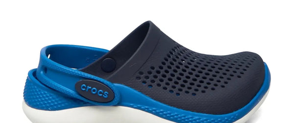 First Copy Crocs LiteRide 360 Thick Blue Clogs Shoes